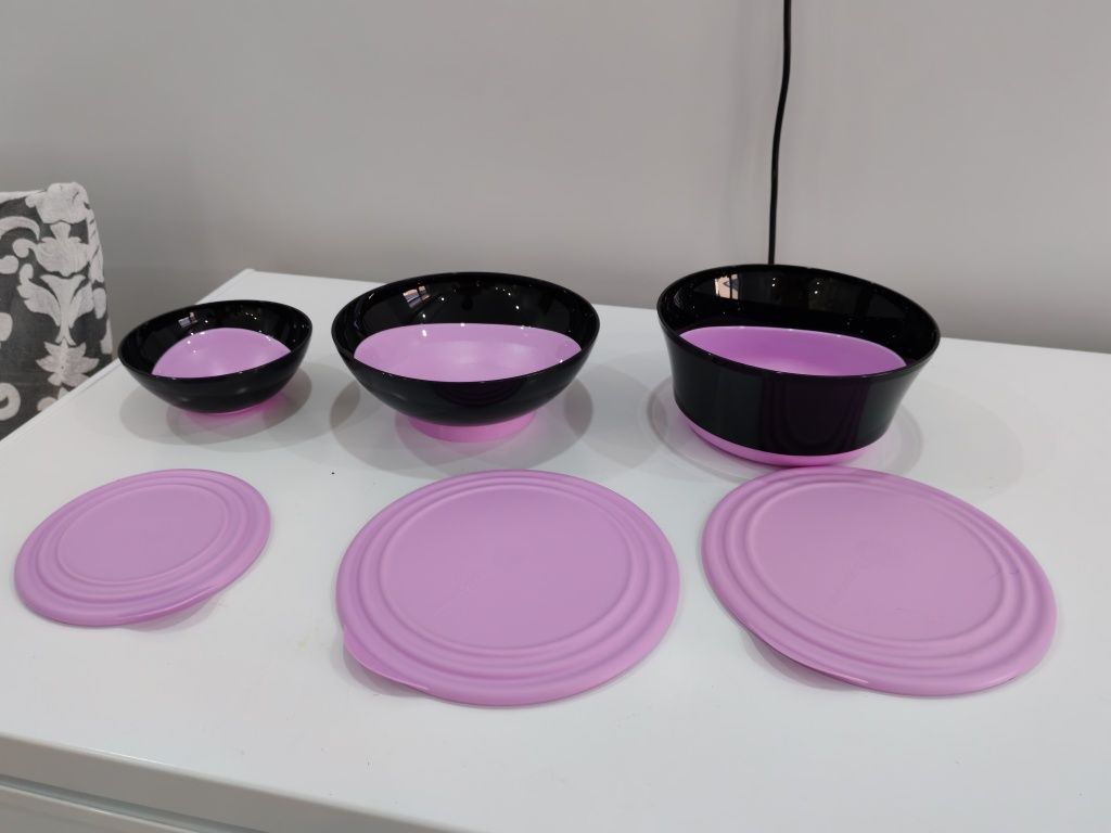 Tupperware набор чашка 2,3/1,5/650гр