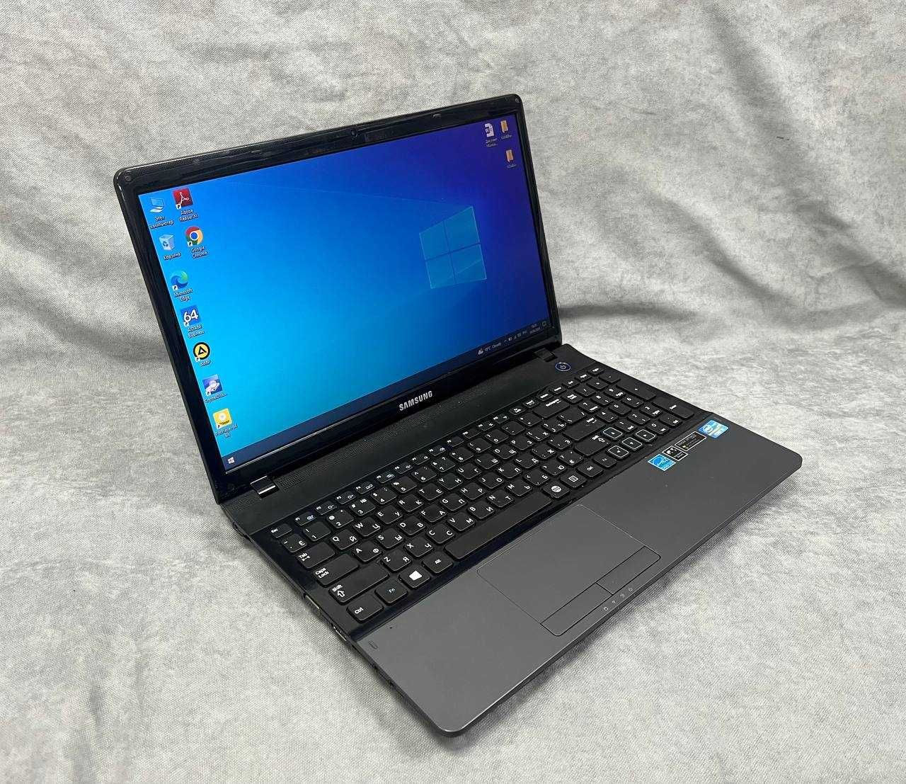 Бюджетный офисный ноутбук SAMSUNG Core i3*ОЗУ 6*SSD 128*Hdd 500*4 ядро