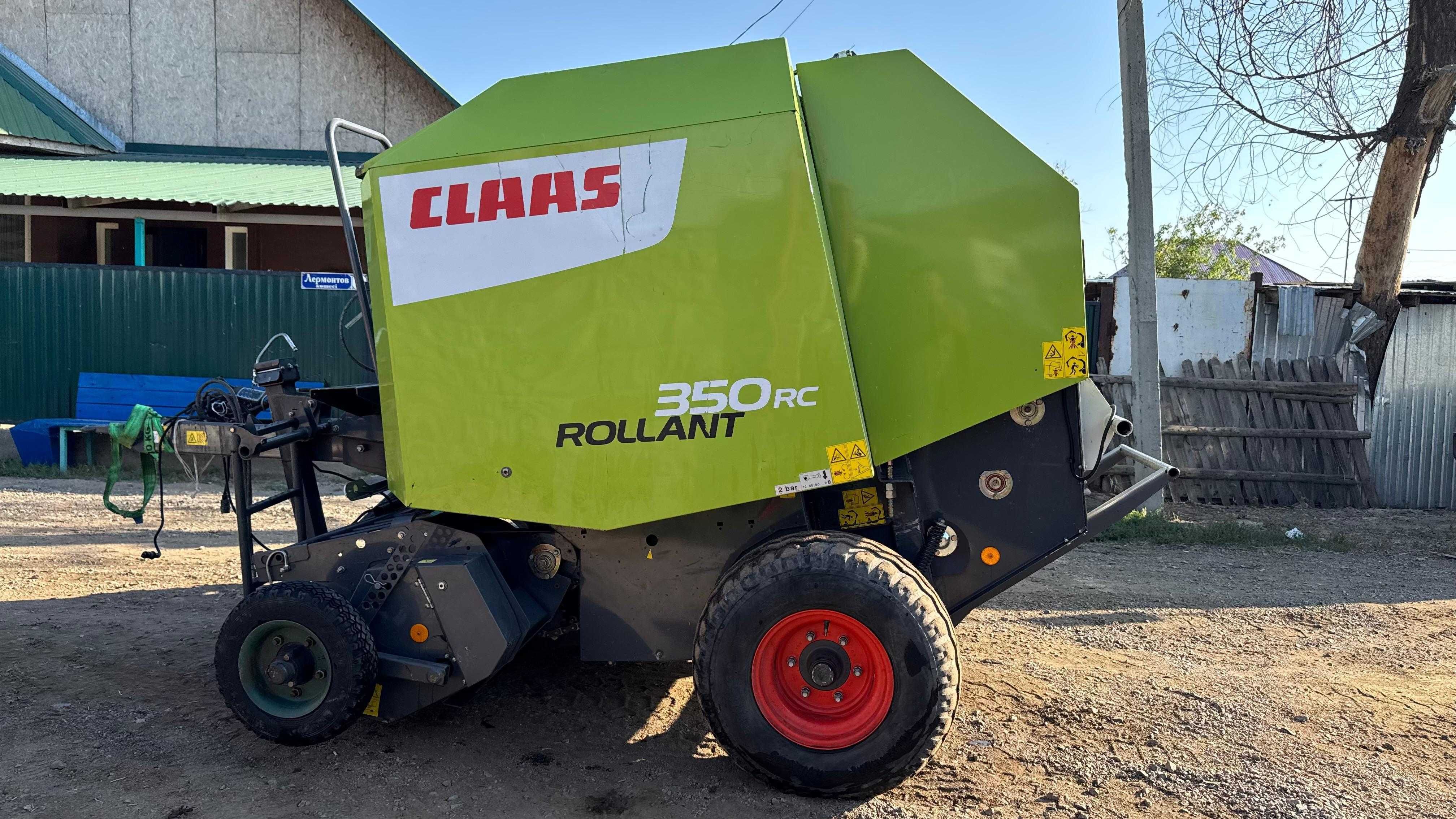 Пресс-подборщик Claas Rollant 350 RC, 2014 г.в. — как новый!