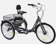 Электровелосипед трехколесный, 48v 350w, акк. Li 48v 12A/H. Колеса 26"