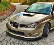 Губа Lip под передний бампер STI Subaru Impreza GDB Лиса