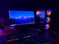 Новый Игровой Компьютер / ПК ( Полный комплект) Монитор, Клавиатура,Мы