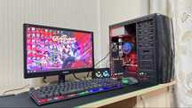 Компьютер в полном комплекте Core i3-8 Gen/16GB/HDD + 19 дюйм монитор