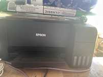Продается принтер epson L3100 с ламинатором, с чернилами