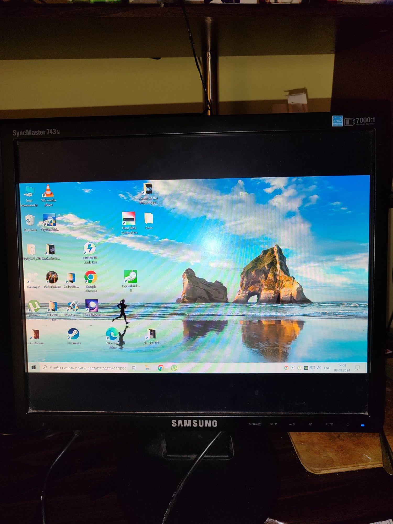 Монитор Samsung Syncmaster для видеонаблюдения, дёшево
