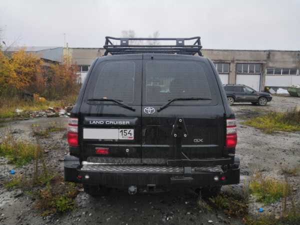 Бампер РИФ силовой задний Toyota Land Cruiser