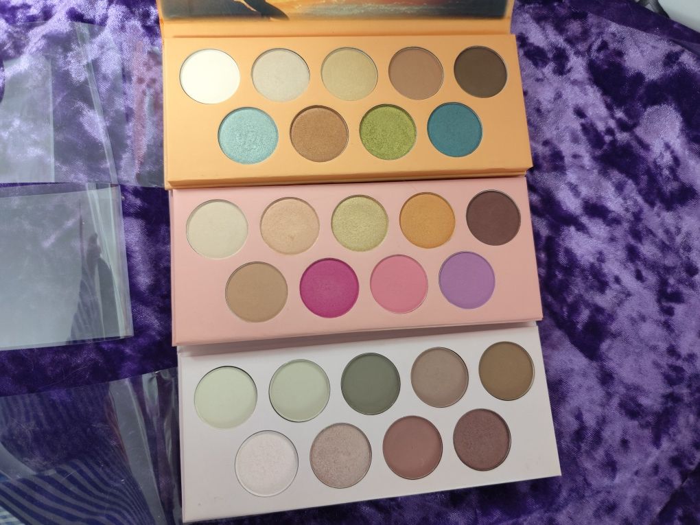 Essence, Maybelline, Top Face палетки б.у.