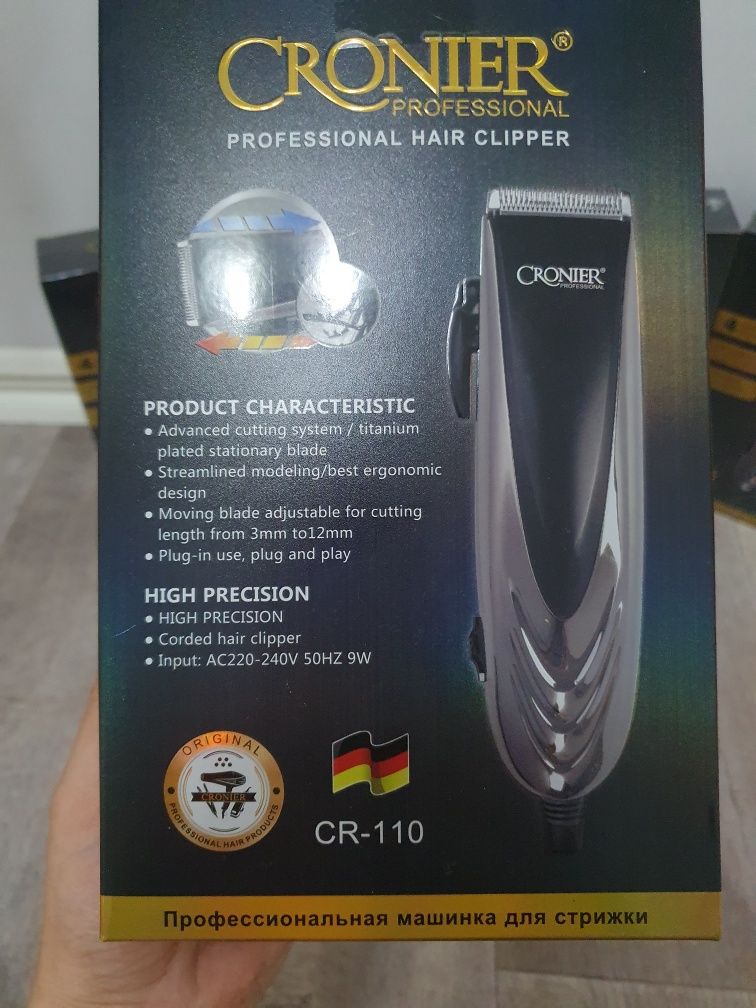 Машинка для стрижки волос Cronier Оригинал! Распродажа