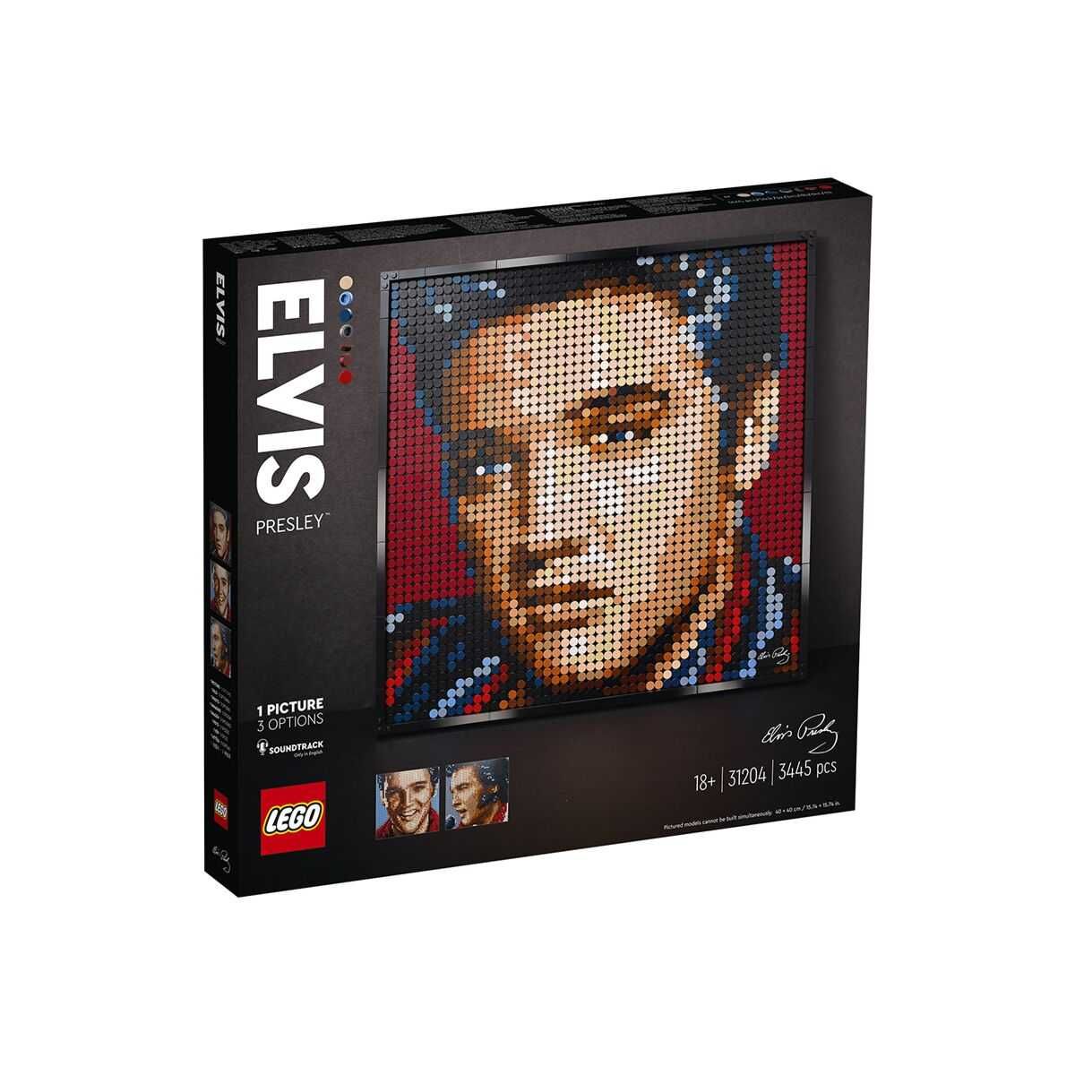 LEGO Элвис Пресли ART Elvis Presley “The King” 31204 НОВЫЙ! ОРИГИНАЛ!