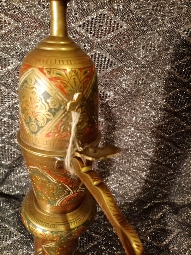 Королевский Кумган  высокий. Латунь. Индия 70-е годы