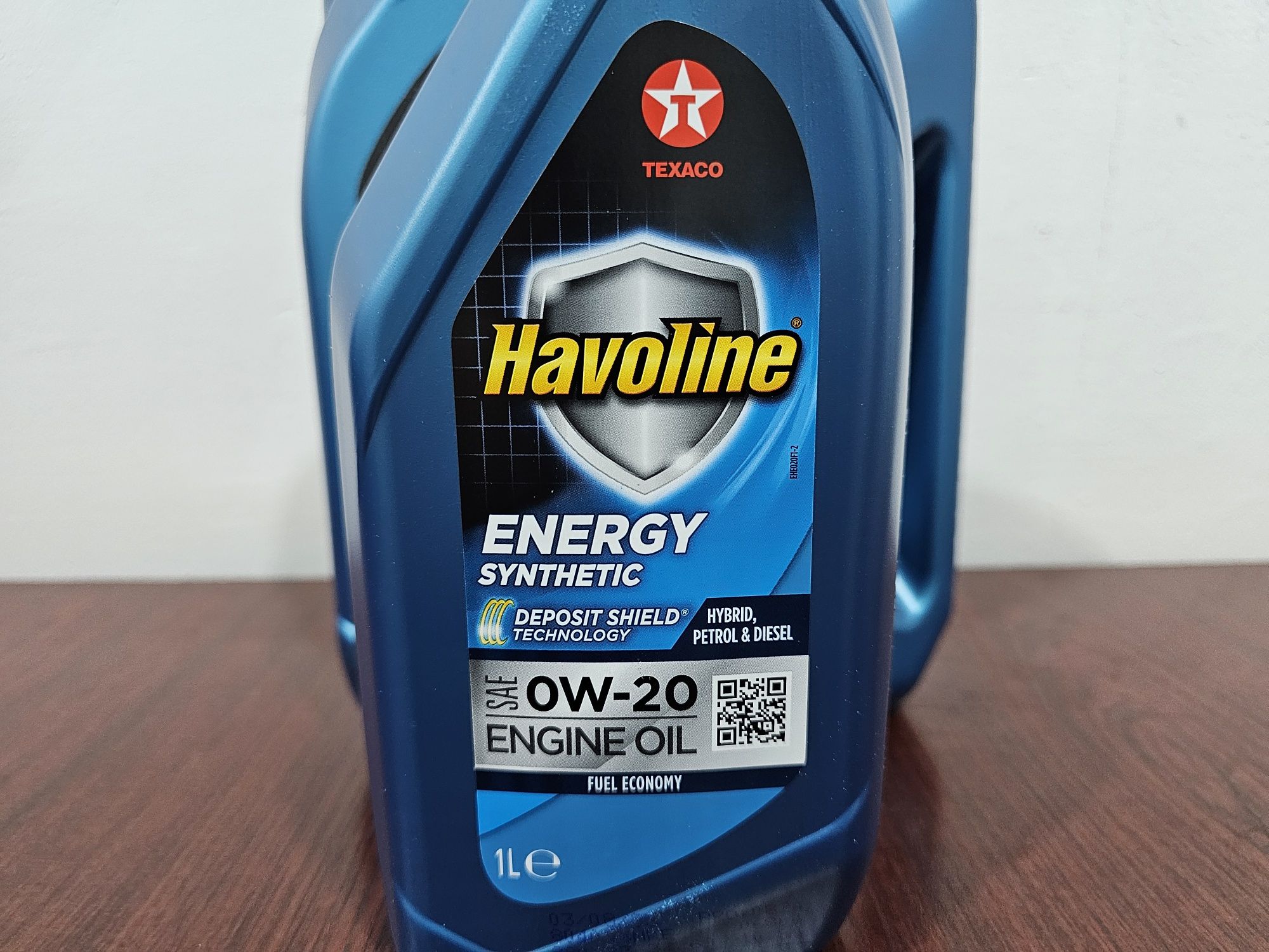 Texaco Havoline Energy 0W20  4л и 1л