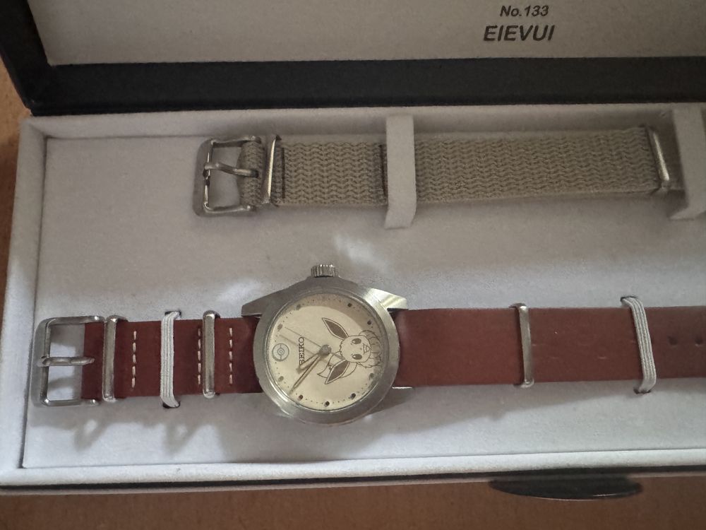 Часы seiko eevee limited watch часы покемон