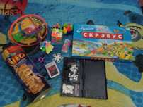 Игрушки, головоломки, настольные игры