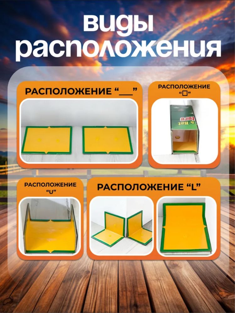 Ловушка для грызунов, липучка