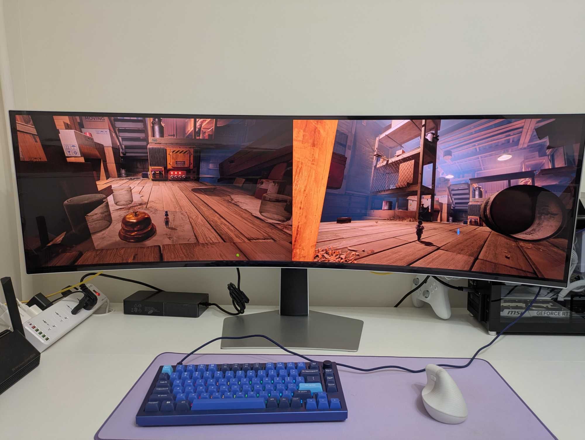 монитор Samsung Odyssey G9 49" OLED 240hz 32:9, 0.03 мс