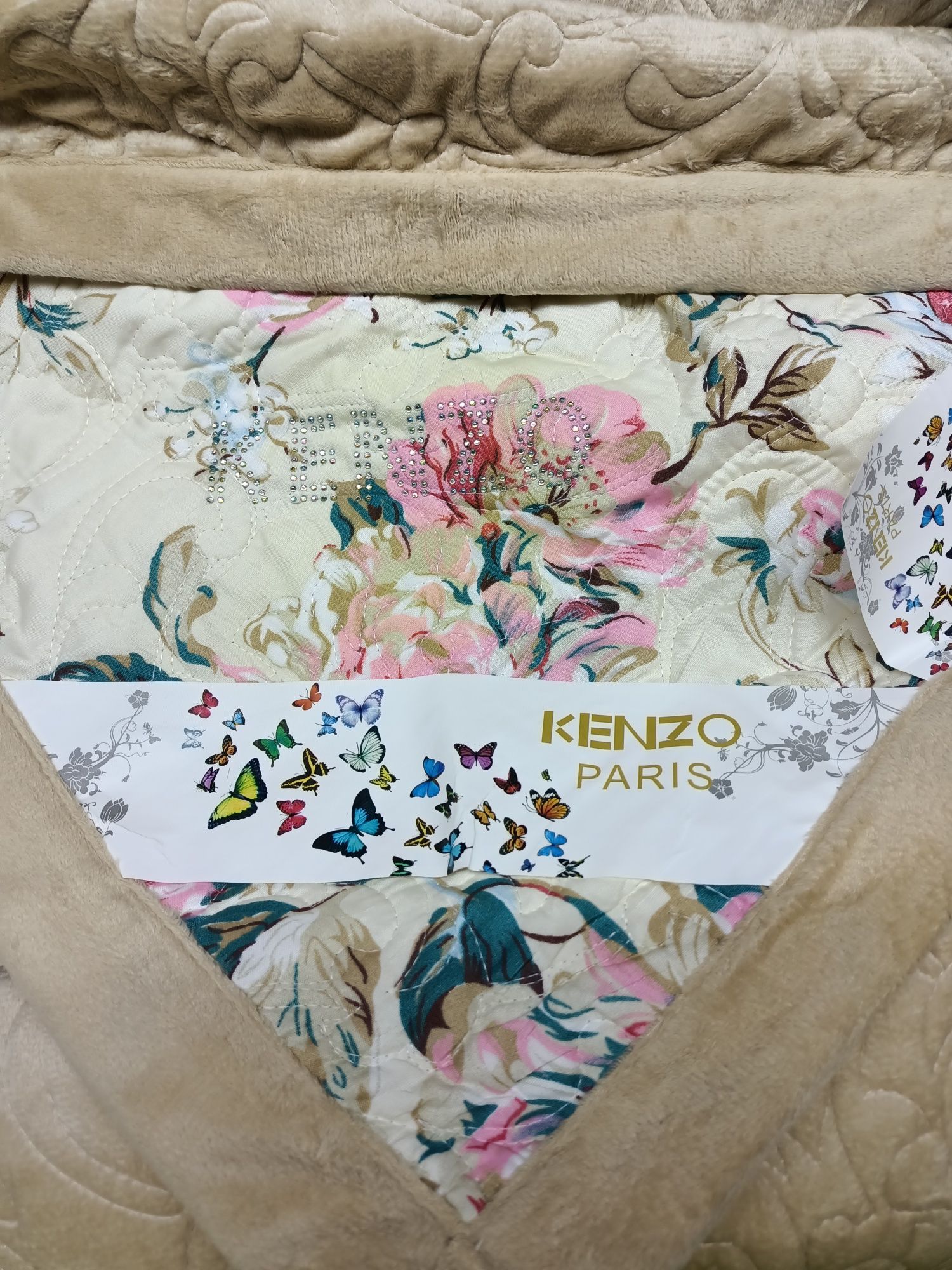 Двухстороннее стёганое покрывало Kenzo