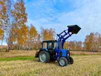 ПКУ-0.8 КУН погрузчик на МТЗ. Цена без рабочих органов. СИБДОРСЕЛЬМАШ