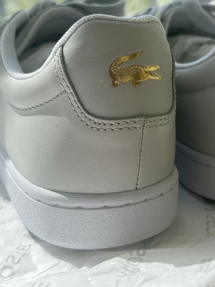 НОВЫЕ кожаные кеды Lacoste оригинал из США