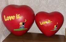 Love is, Милка, Киндер,Сердце . Коробка ,подарочный бокс