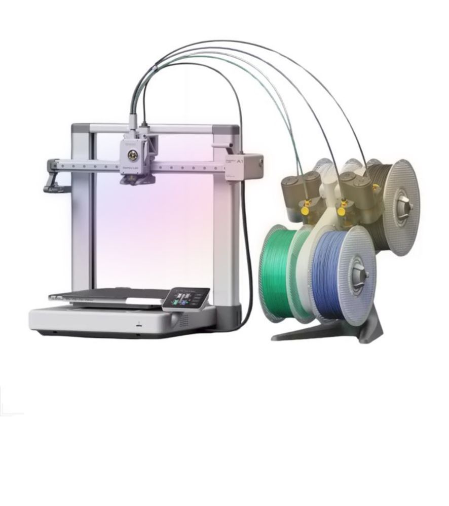 Продам цветной 3Д принтер BAMBO LAB A1 combo