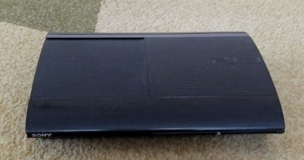 PlayStation 3 Super Slim 500GB, б/у, прошитая