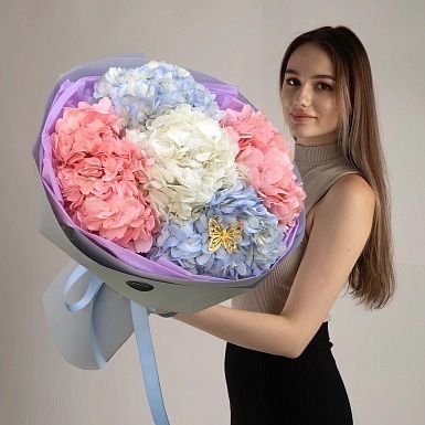 Пионы, Розы, хризантемы, гортензии