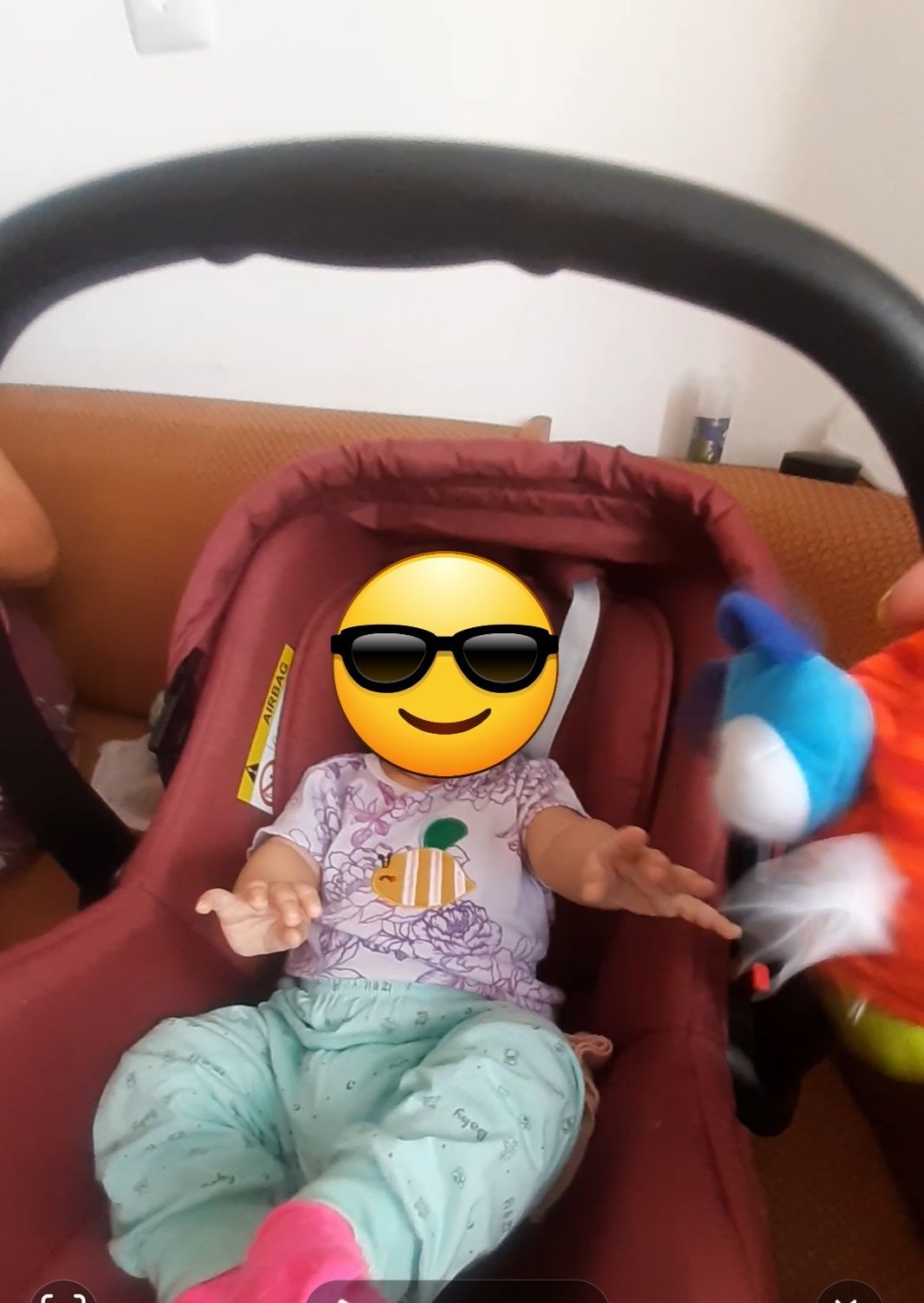 Продам коляску с автокреслом