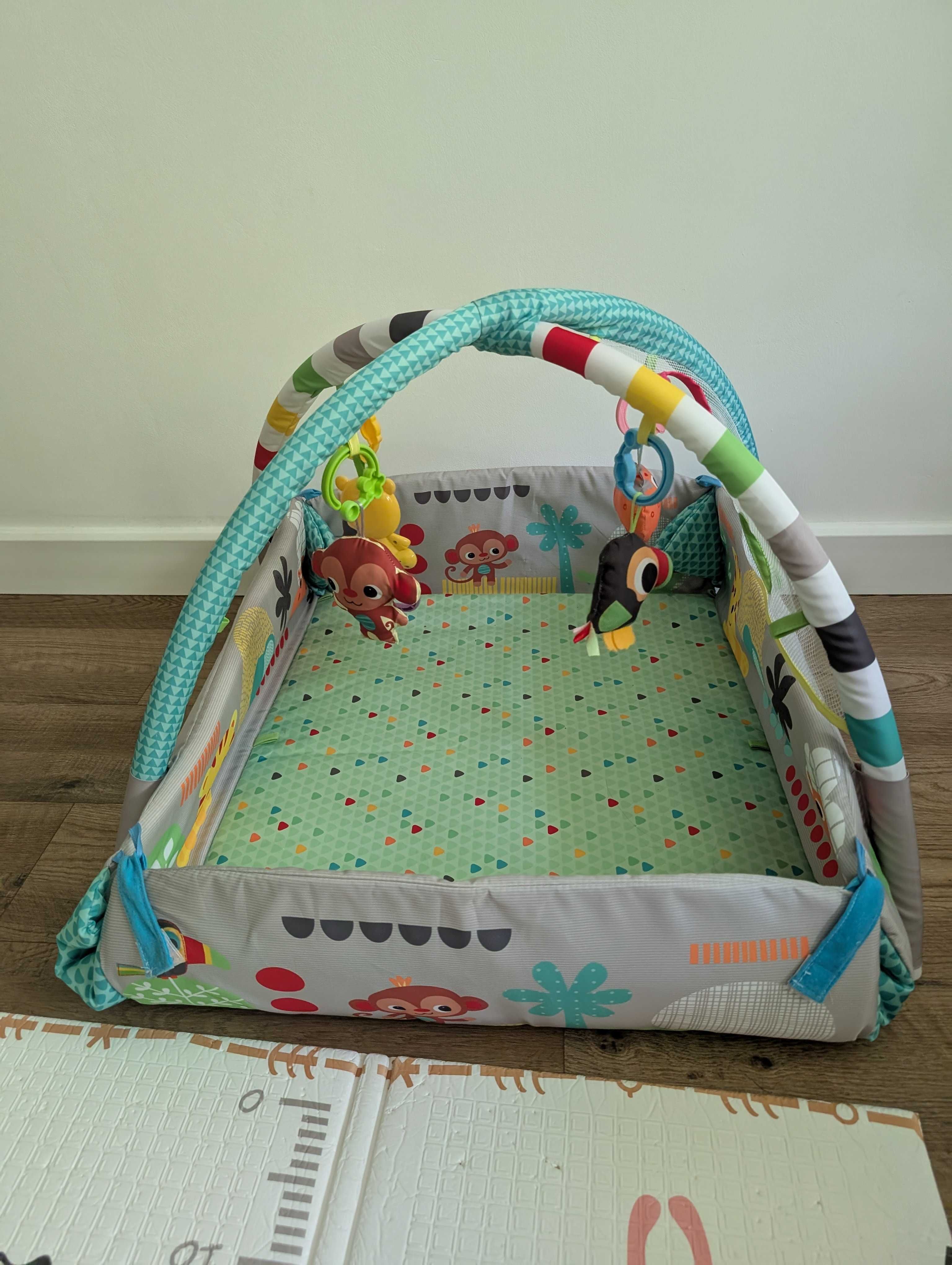 Развивающий коврик Konig Kids 3 в 1, размер 111x100 см