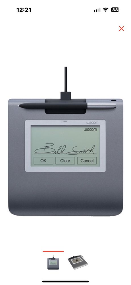 Графический планшет wacom stu 430 ch 2
