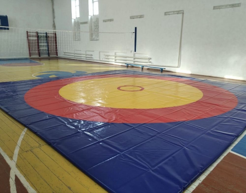 Борцовский ковер 8-8 м без матов новый стандарт с доставкой цена завод