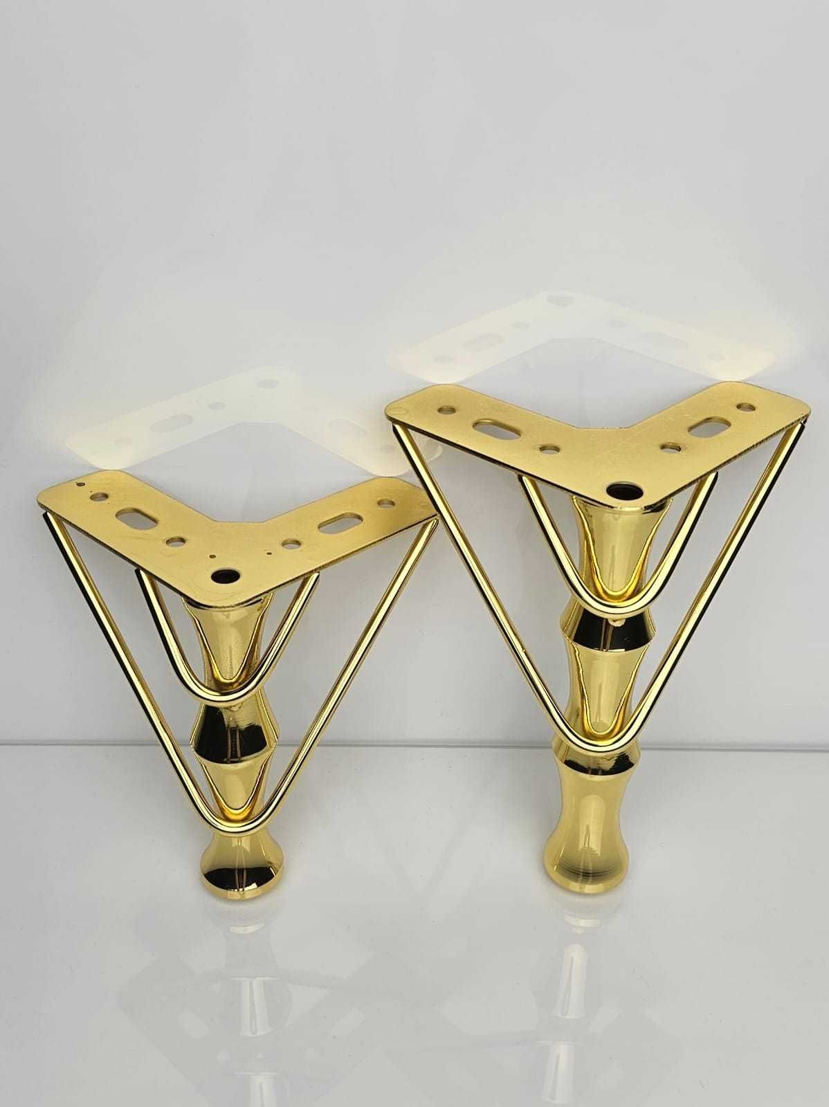 Мебельная ножка золотистая Golden Prism модель  (C056)