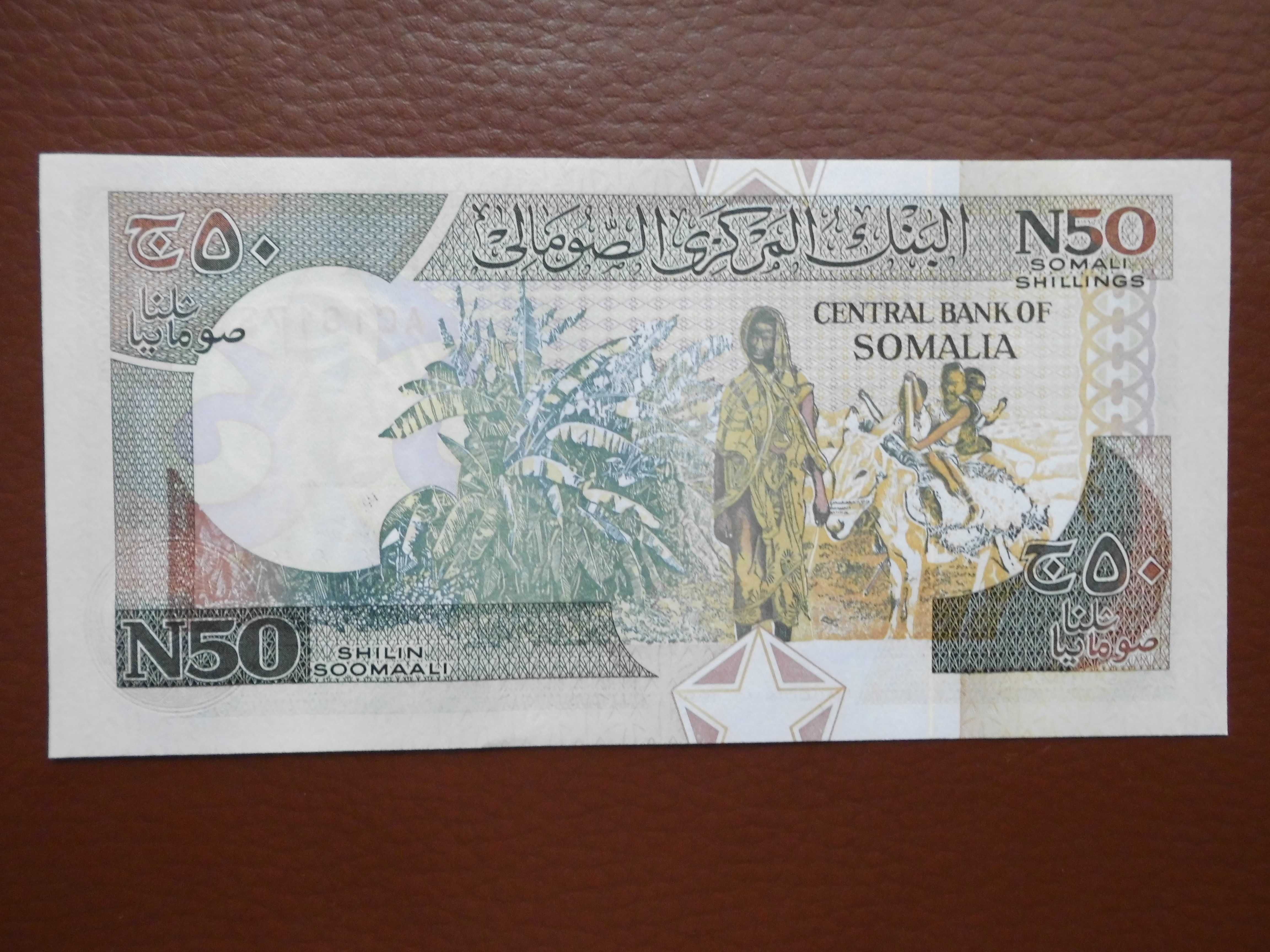 СОМАЛИ 50 шилин . UNC