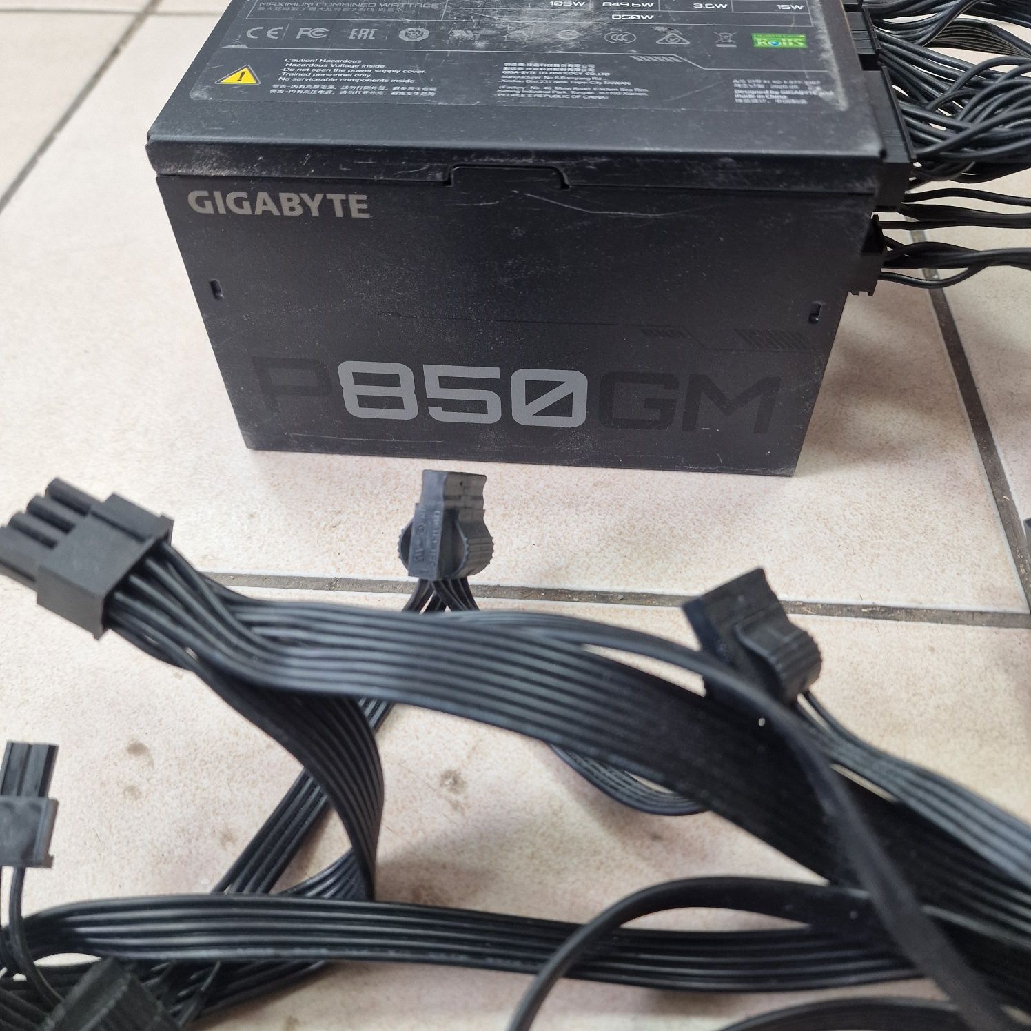 Блок питания Gigabyte P850GM 80 Plus Gold