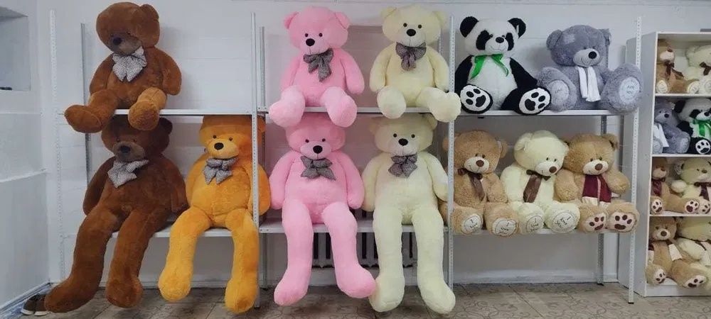 Плюшевые медведи мишки Нестор| мишки Teddy | СКИДКИ