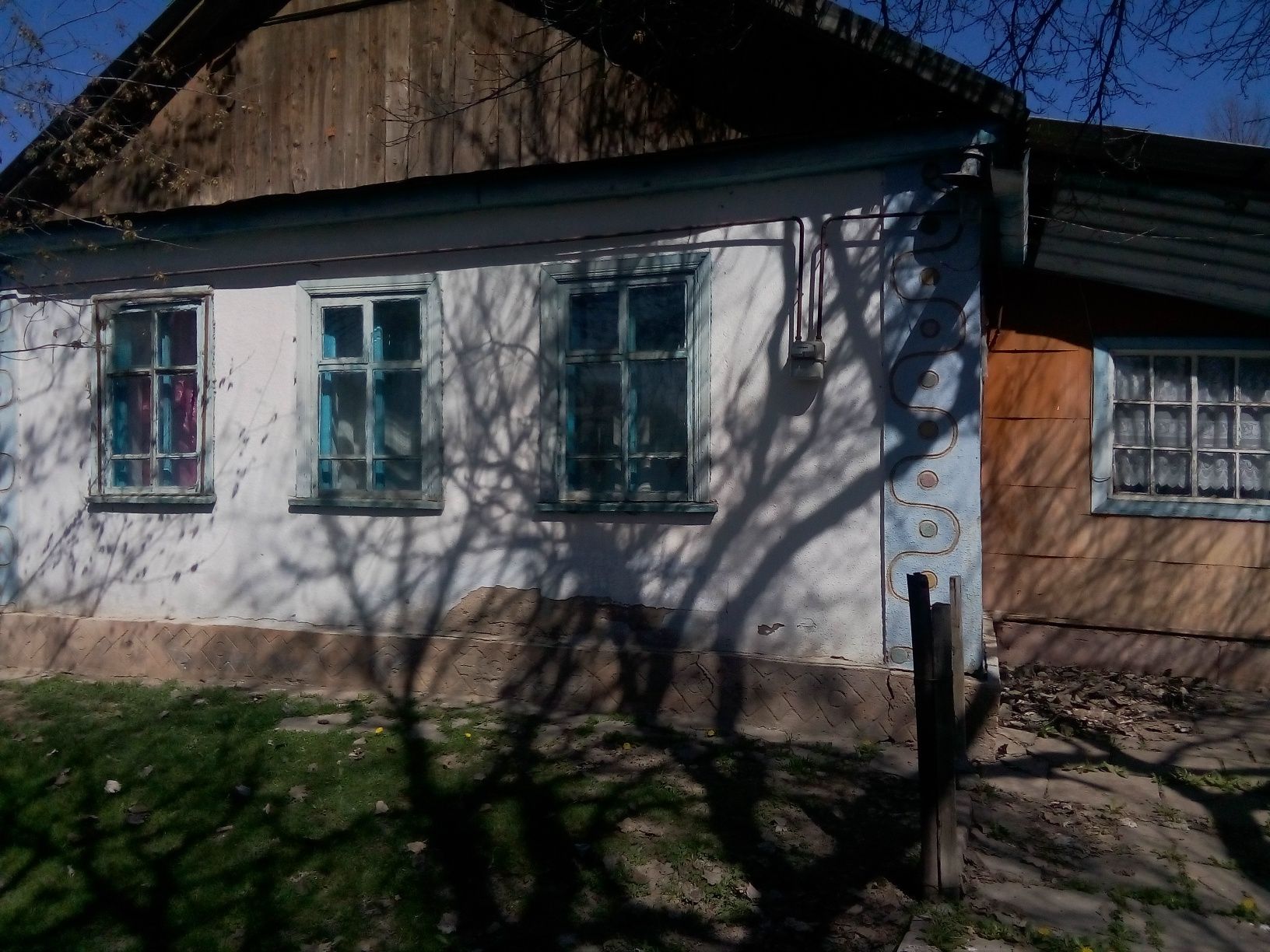 Дом со всеми удобствами, с большим участком
