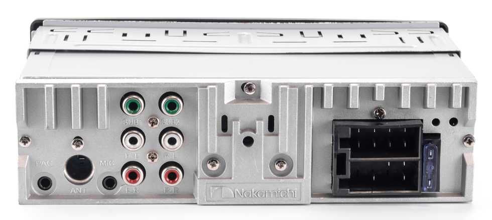 Автомагнитола Nakamichi NQ511BW (2RCA, Bluetooth, FLAC, Пульт)