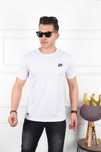 Nike спортивная футболка мужская белые (2743) Турция