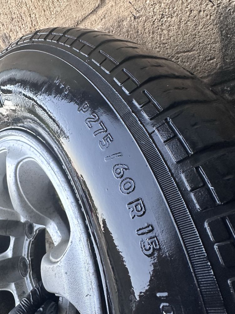 Запаска (1шт)  6х139.7/275/60R15