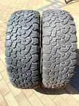Шины 245/70 R17 - "BFGoodrich All-Terrain T/A" (США), летние.