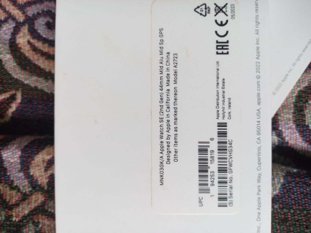 Продам Apple Watsh SE2 44mm