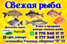 Свежая рыба с доставка через курьер