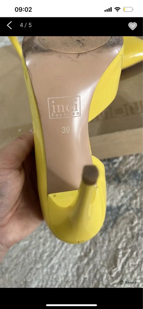 Продам женские туфли от INCI, 39 размера