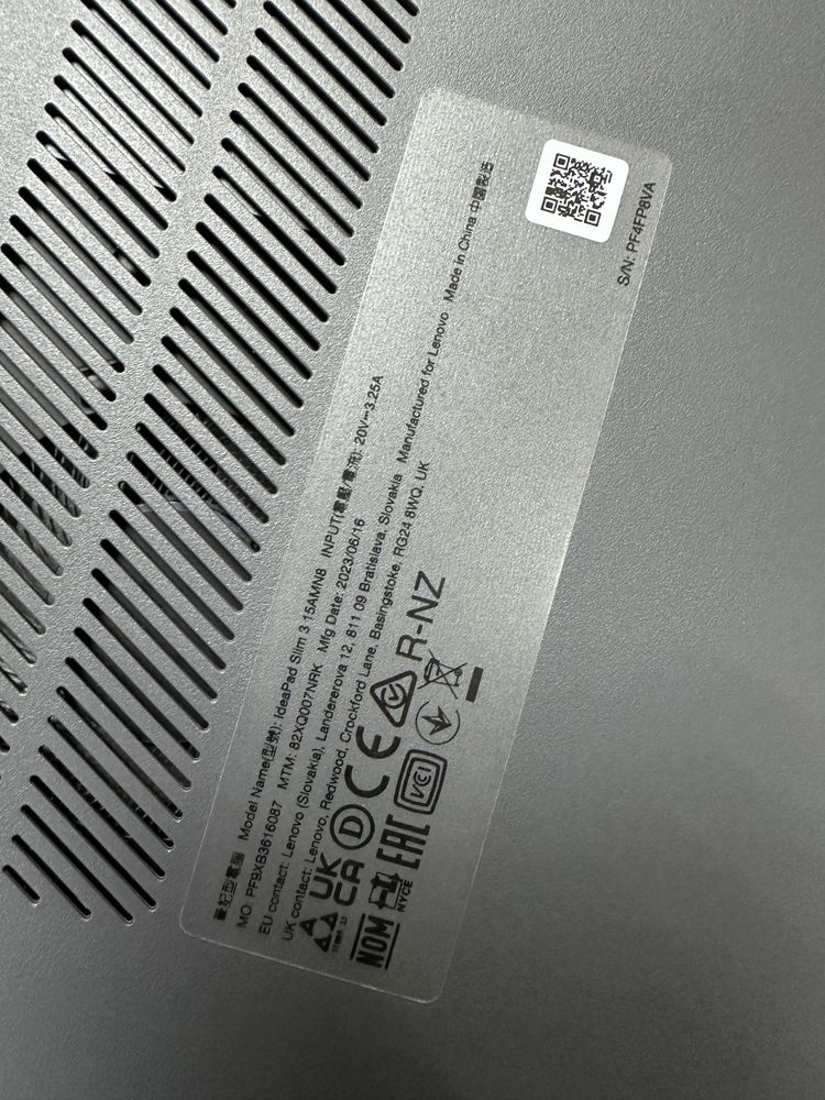 Ноутбук Lenovo IdeaPad Slim 3