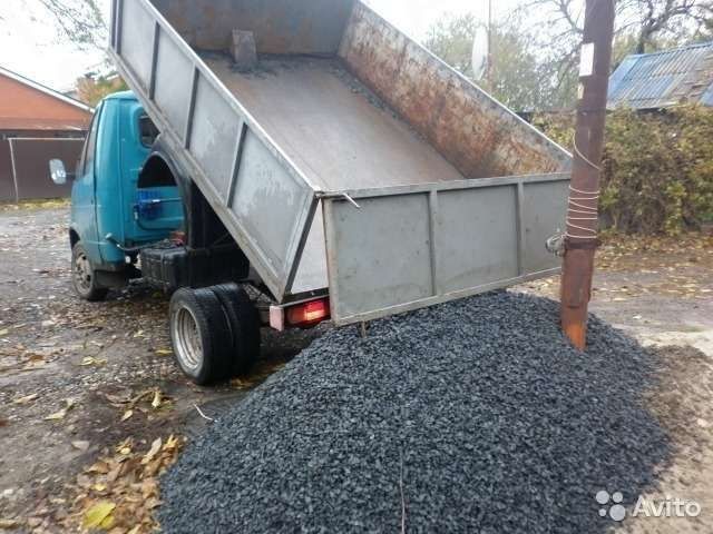 Песок,балласт,щебень,отсев,доставка,газель самосвал до 3х тонн