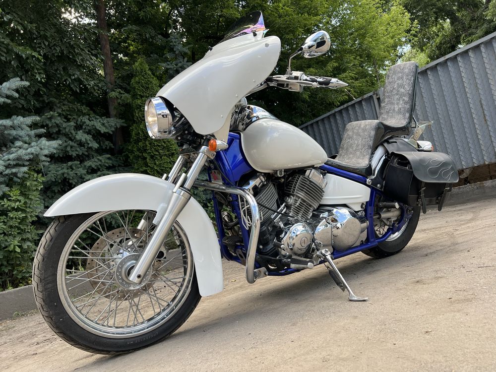 Крутой Японский Мотоцикл Yamaha XVS400 Drag Star.В Шикарном Состоянии!