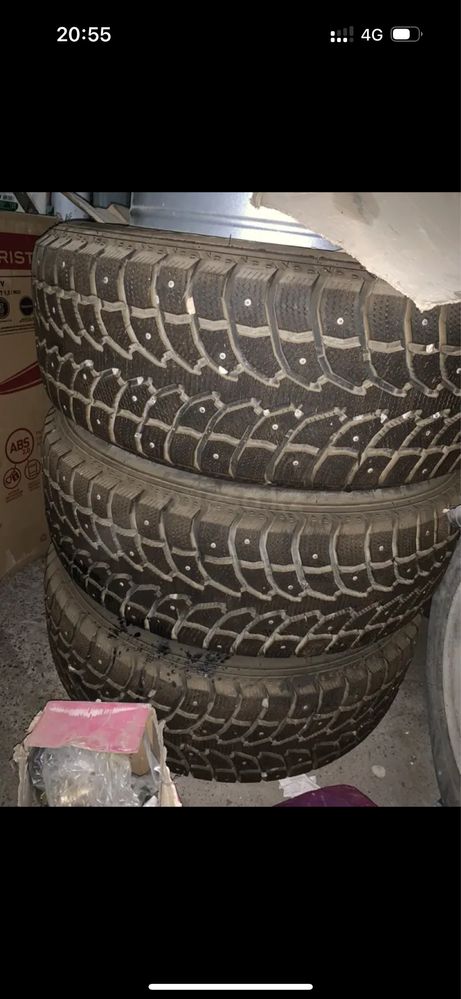 Автошины для внедорожника почти новые, германский