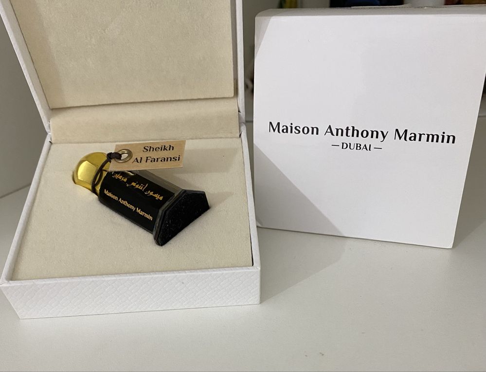 Концентрированые парфюмерные масла Maison Anthony Marmin