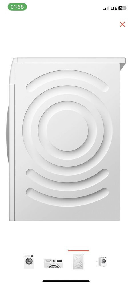 Стиралка сатылады Bosch 8кг новый