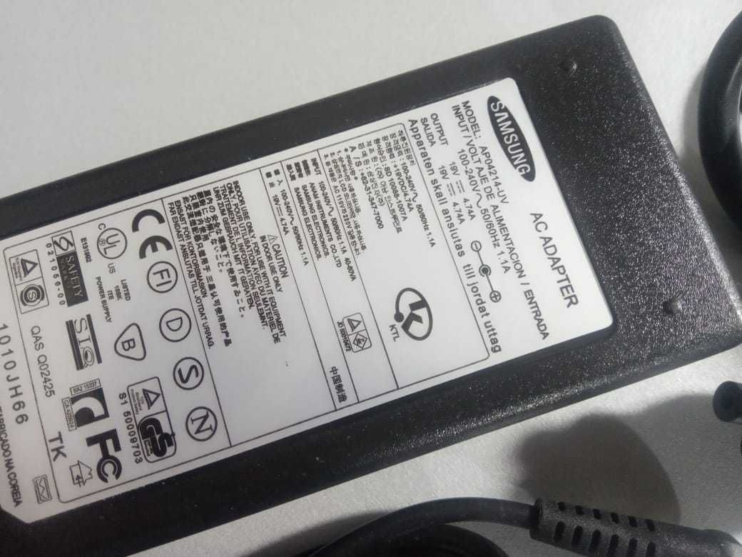 блок питания на ноутбук, блок питания ноутбука Samsung и шнур питания