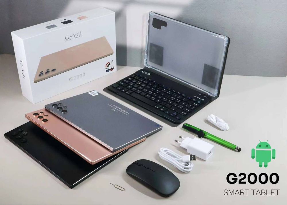 Планшет + Ноутбук. Планшеты для детей. Игровой планшет. G2000